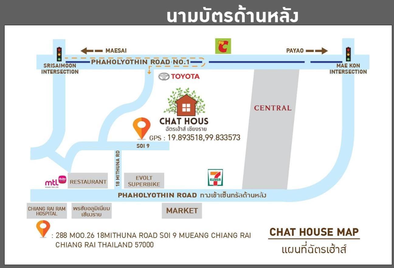 Chat House Soi 18 Mithuna Chiangrai Chiang Rai Ngoại thất bức ảnh